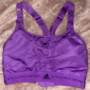 Adidas by Stella McCartney Purple Sports NURSING bra